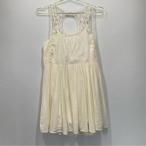 American Eagle | Cream Boho Dress, Size S
